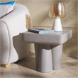 Safavieh Leeza Accent Table in Gray