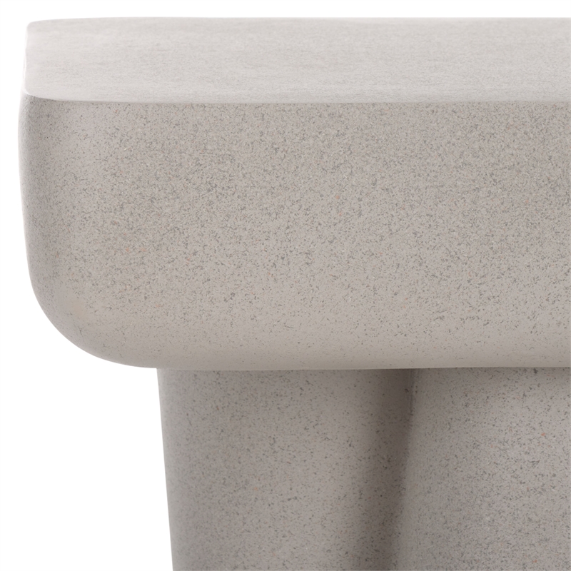 Safavieh Leeza Accent Table in Gray