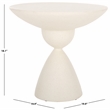 Safavieh Atley Accent Table in White