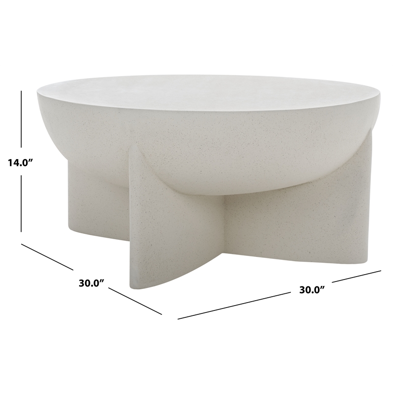 Safavieh  Devan Coffee Table in White