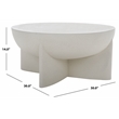 Safavieh  Devan Coffee Table in White