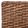 Safavieh Grove Wood and Rattan Side Chair in Brown