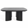 Safavieh Barnard Wood  Coffee Table in Black