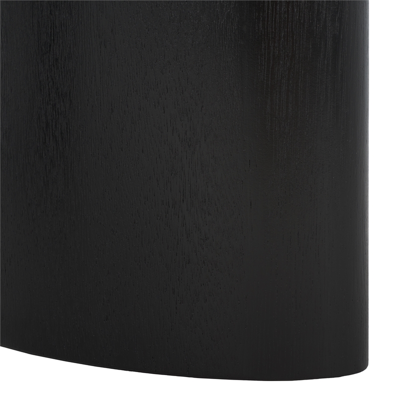 safavieh barnard wood  coffee table in black