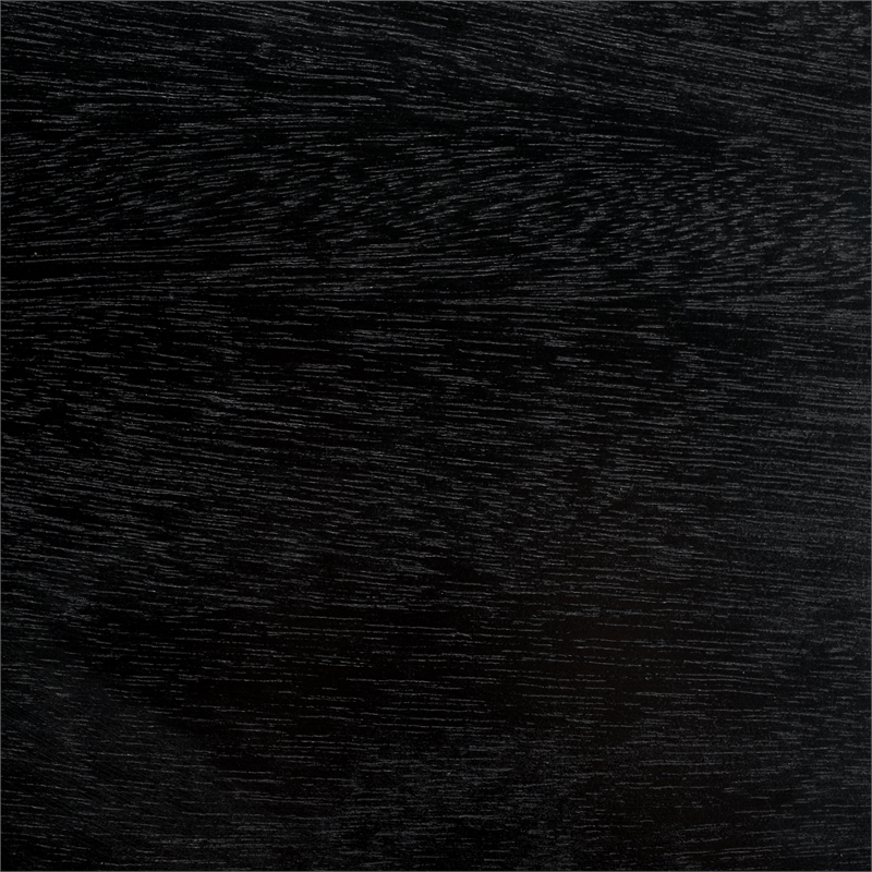 safavieh barnard wood  coffee table in black