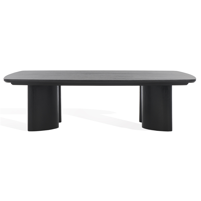 Safavieh Barnard Wood  Coffee Table in Black