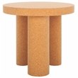 Safavieh Gilligan 3 Leg Accent Table in Cork