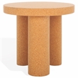 Safavieh Gilligan 3 Leg Accent Table in Cork