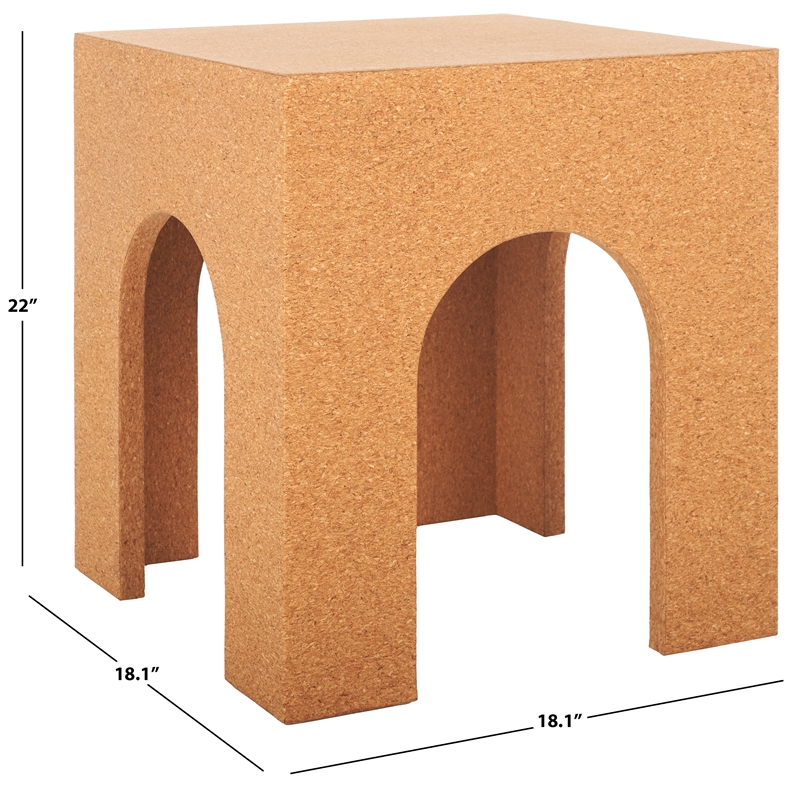 Safavieh Hansel  Accent Table in Cork
