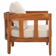 Safavieh Owen Polyester Chairs  in Natural / Taupe