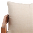 Safavieh Owen Polyester Chairs  in Natural / Taupe
