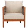 Safavieh Amanda Polyester Outdoor Chairs in Natural / Taupe
