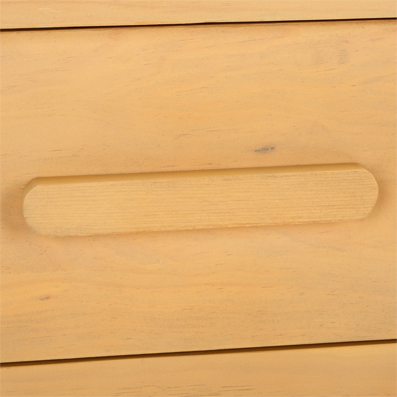 Safavieh Darrynn Pine Wood Dresser in Natural