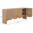 Safavieh Howie Wood Sideboard in Natural