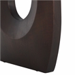 Safavieh Cassiette Wood and Steel  Console Table in Walnut