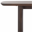 Safavieh Cassiette Wood and Steel  Console Table in Walnut
