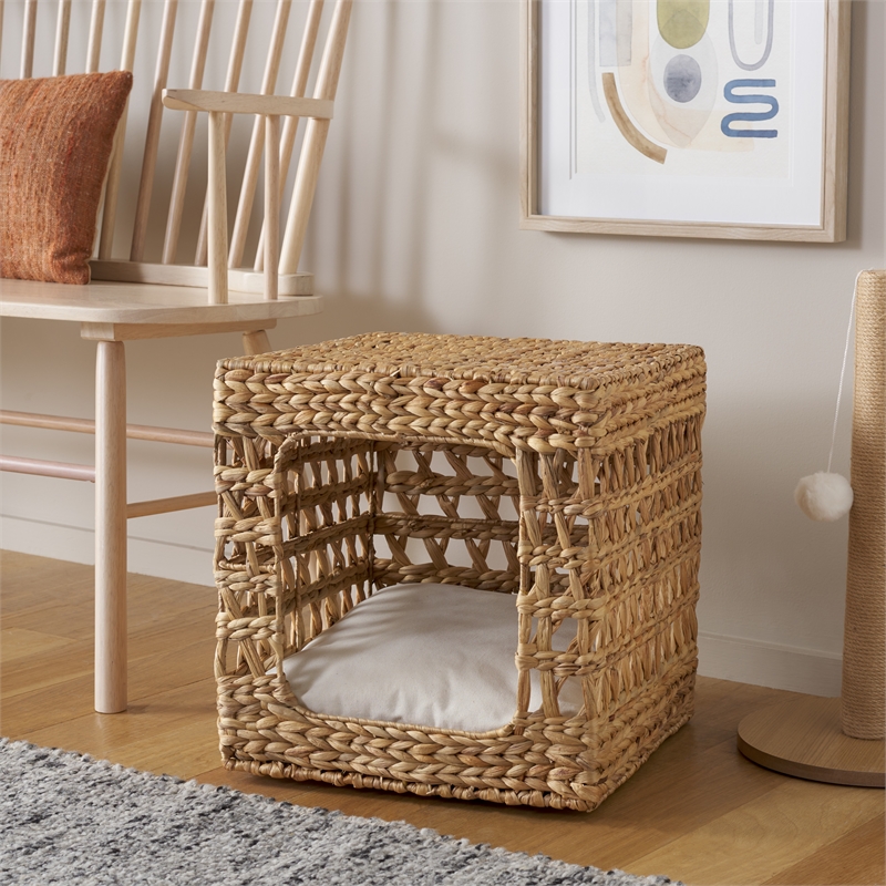 Safavieh Ivie Cotton Pet Accessories in Beige / Natural