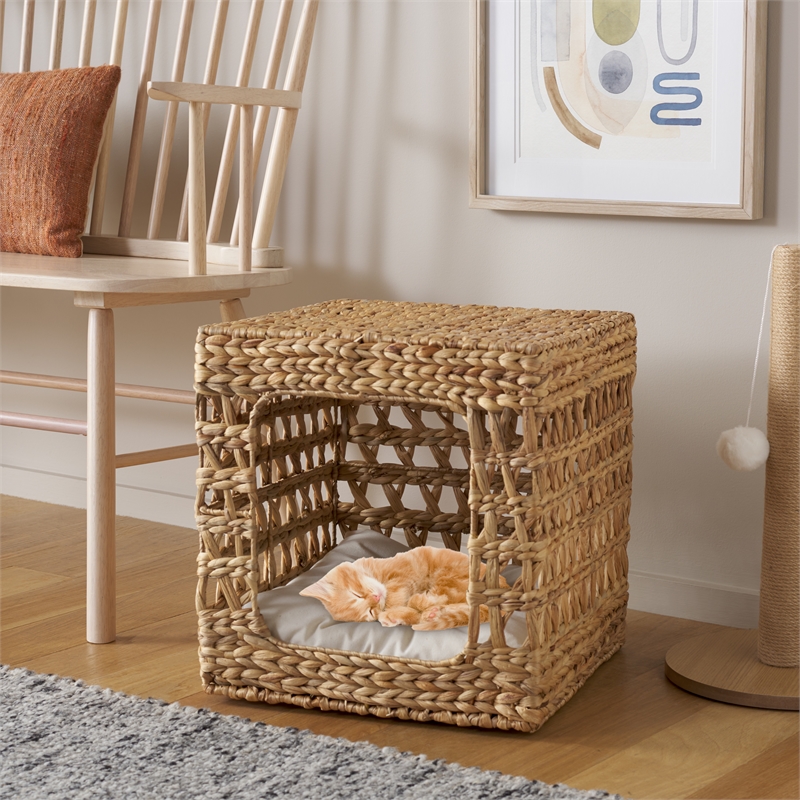 Safavieh Ivie Cotton Pet Accessories in Beige / Natural