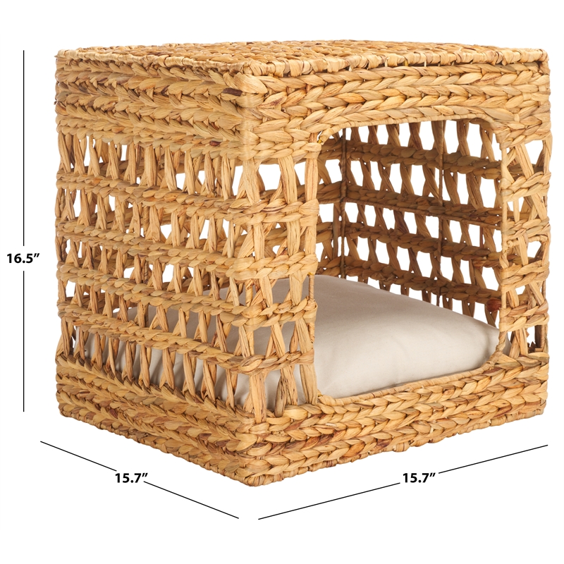 Safavieh Ivie Cotton Pet Accessories in Beige / Natural