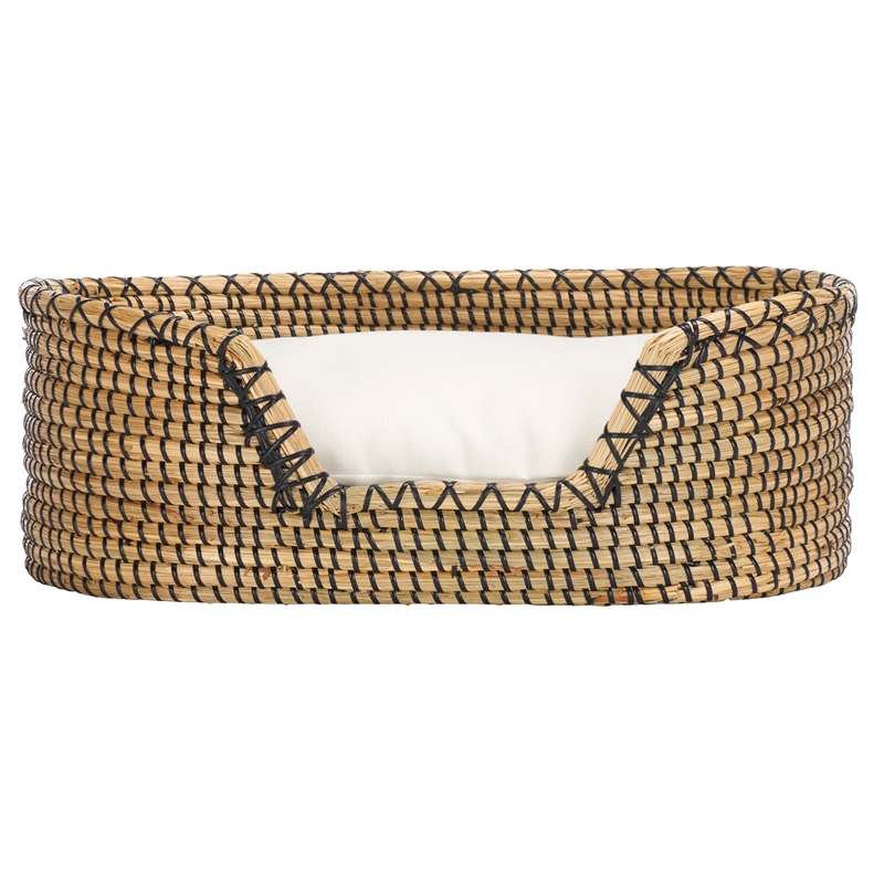 Safavieh Sarge Seagrass and Cotton  Pet Accessories in Beige / Natural