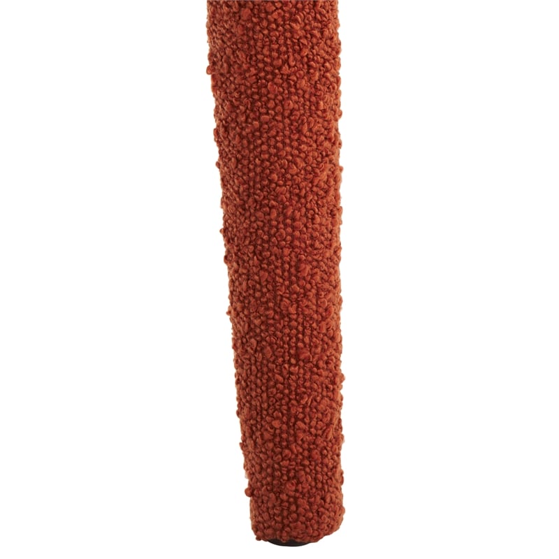 Safavieh Derrick  Birch and Steel  Dining Chair in Rust