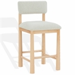 Safavieh Wrenley Wood Counterstool in Taupe / Natural