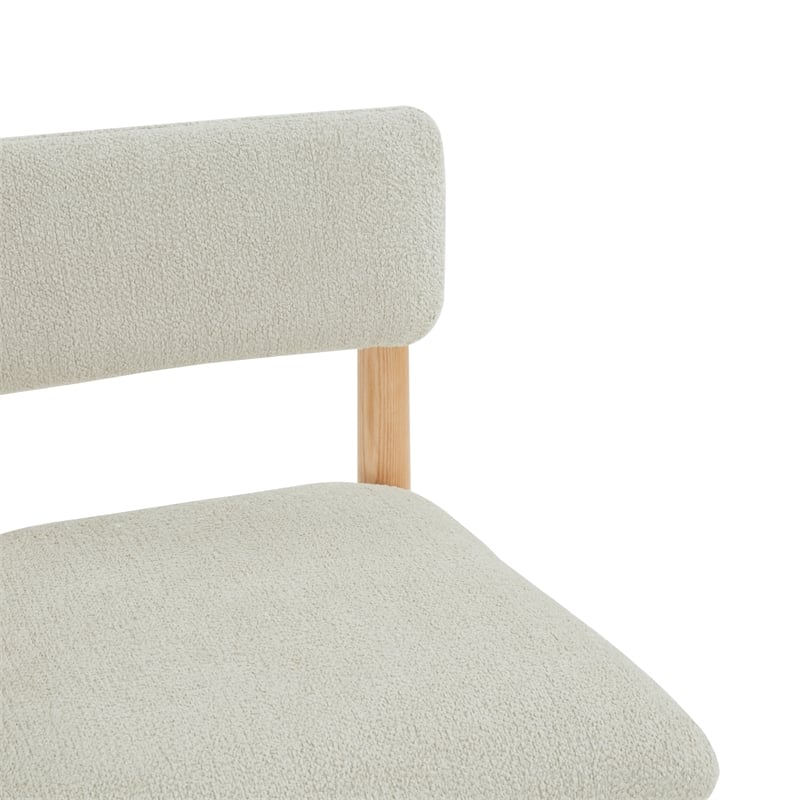 Safavieh Wrenley Wood Counterstool in Taupe / Natural