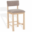 Safavieh Wrenley Wood Counterstool in Light Brown / Natural