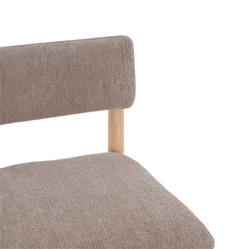 Safavieh Wrenley Wood Counterstool in Light Brown / Natural