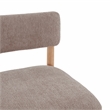 Safavieh Wrenley Wood Barstool in Light Brown / Natural