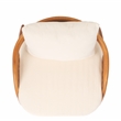 Safavieh Demarco Rattan and Linen  Accent Chair in Natural / White