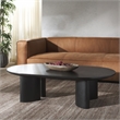 Safavieh Barnard Wood Coffee Table in Black