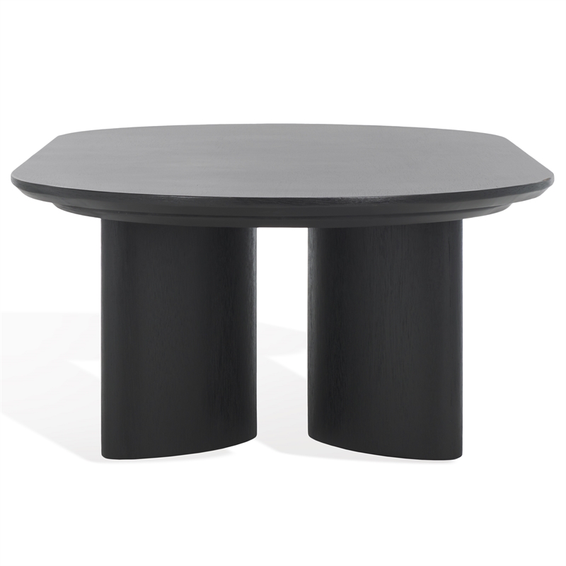 Safavieh Barnard Wood Coffee Table in Black