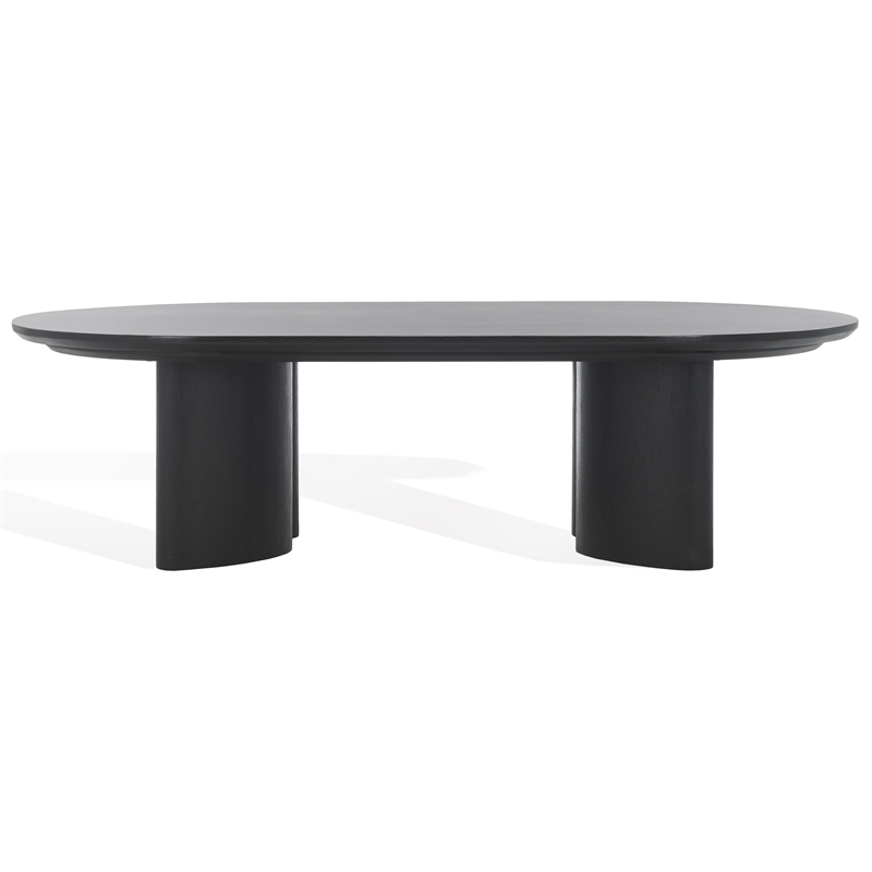 Safavieh Barnard Wood Coffee Table in Black