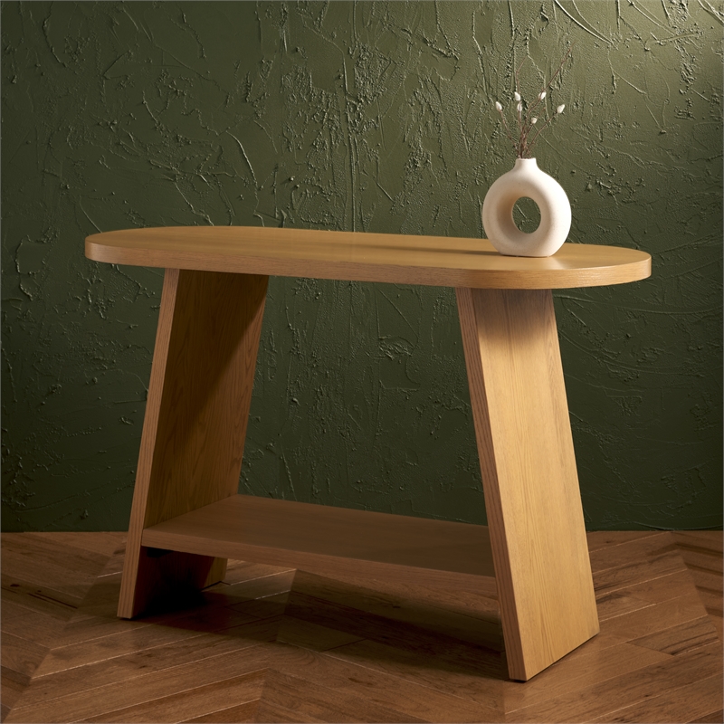 Safavieh Julianna Wood Console Table in Natural