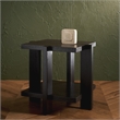 Safavieh Quigley Oak Accent Table in Black
