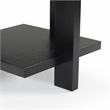 Safavieh Quigley Oak Accent Table in Black