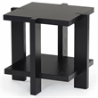 Safavieh Quigley Oak Accent Table in Black
