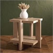 Safavieh Quigley Oak  Accent Table in Gray