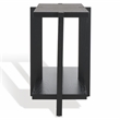 Safavieh Quigley Oak Console Table in Black