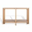 Safavieh Quigley Oak Console Table in Gray