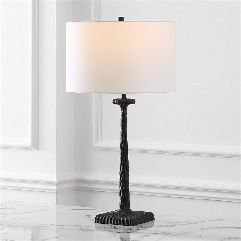 Safavieh Roxalina  Iron Base Lighting in Black / White