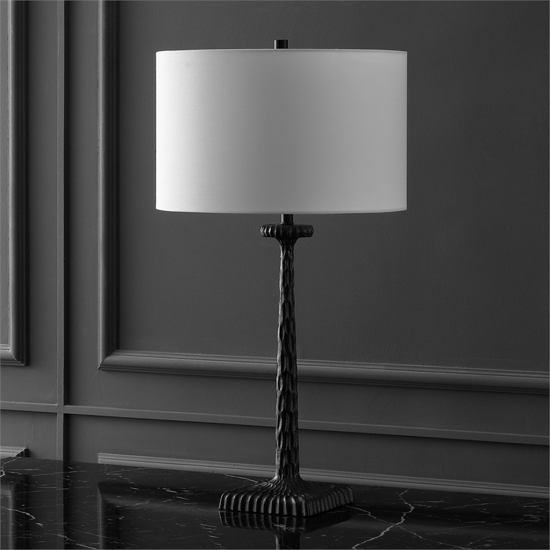 Safavieh Roxalina  Iron Base Lighting in Black / White