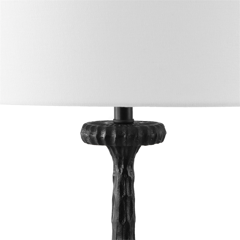 Safavieh Roxalina  Iron Base Lighting in Black / White