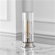 Safavieh Dellanora Iron Base Lighting in Silver / Clear