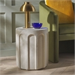 Safavieh Nikolaus Accent Table in White
