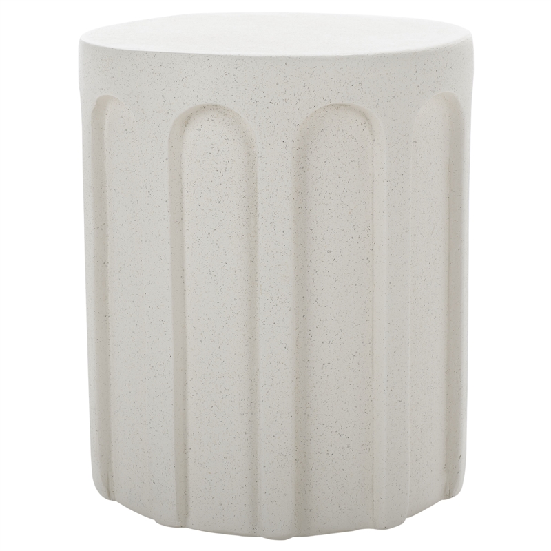 Safavieh Nikolaus Accent Table in White