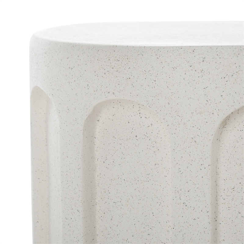 Safavieh Nikolaus Accent Table in White