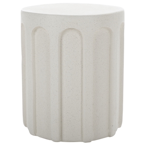 Safavieh Nikolaus Accent Table in White