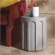 Safavieh Nikolaus Accent Table in Gray